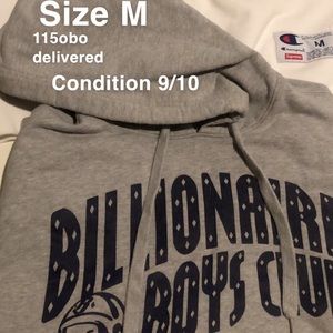 BILLIONARE BOYSCLUB HOODIE & Supreme crewneck